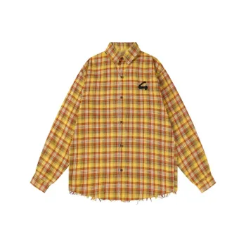 KIRHNE Shirts Unisex Yellow