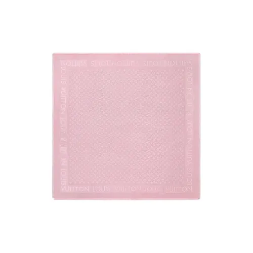 LOUIS VUITTON Wool Shawls Women's Light Pink