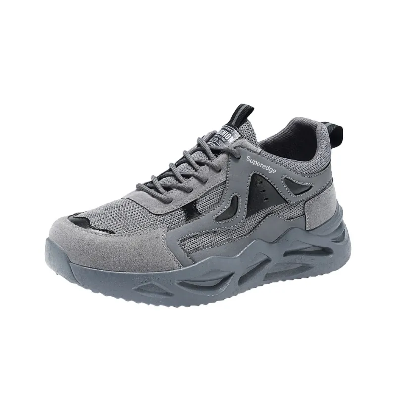 SUPEREDGE Breathable Lightweight Rebound Low Top Casual Shoes Men's-5