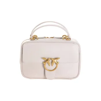 PINKO Handbag Shoulder Bag Mini Unisex Milk White