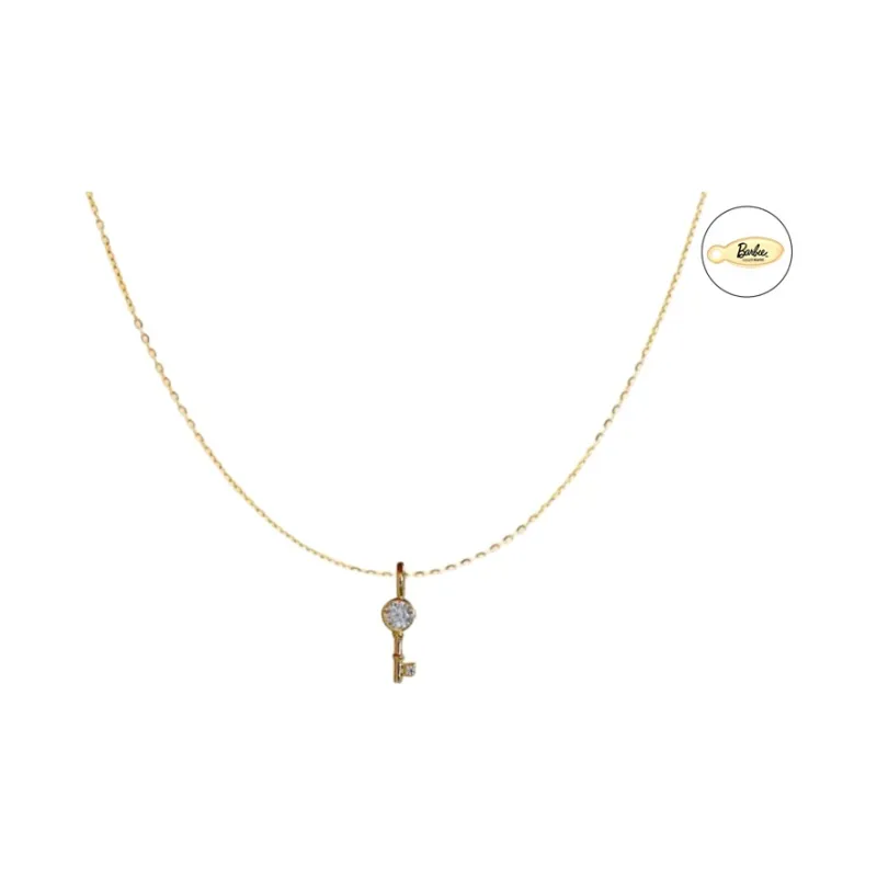 Barbie S925 Silver Necklaces Women's-1