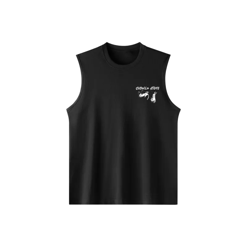 JINBEILE Tank Tops Unisex-1