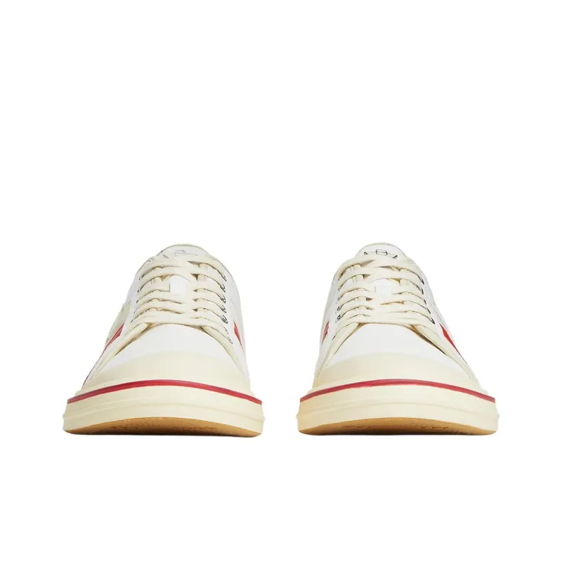 Bottega Veneta Eliot Low Top Canvas Shoes Men's White-2