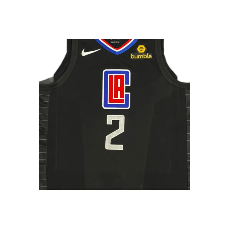 Nike x NBA Clippers Team Basketball Jersey Men's Black-2