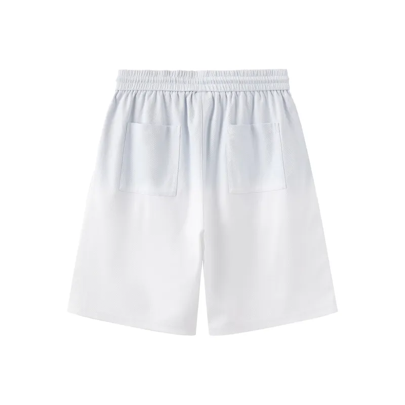 Clubxxhh Casual Shorts Unisex Blue White Gradient-1