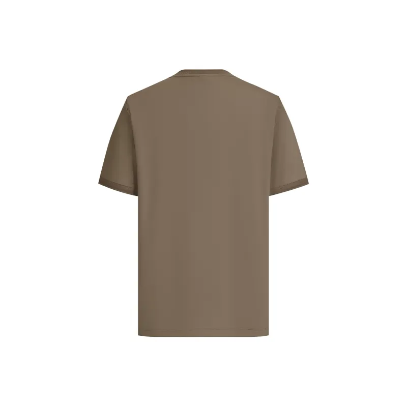 DANIEL HECHTER Summer T Shirt Men's Khaki Brown-1