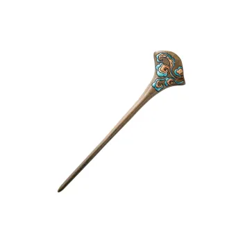 Guo Lu Green Sandalwood Hairpins Women's