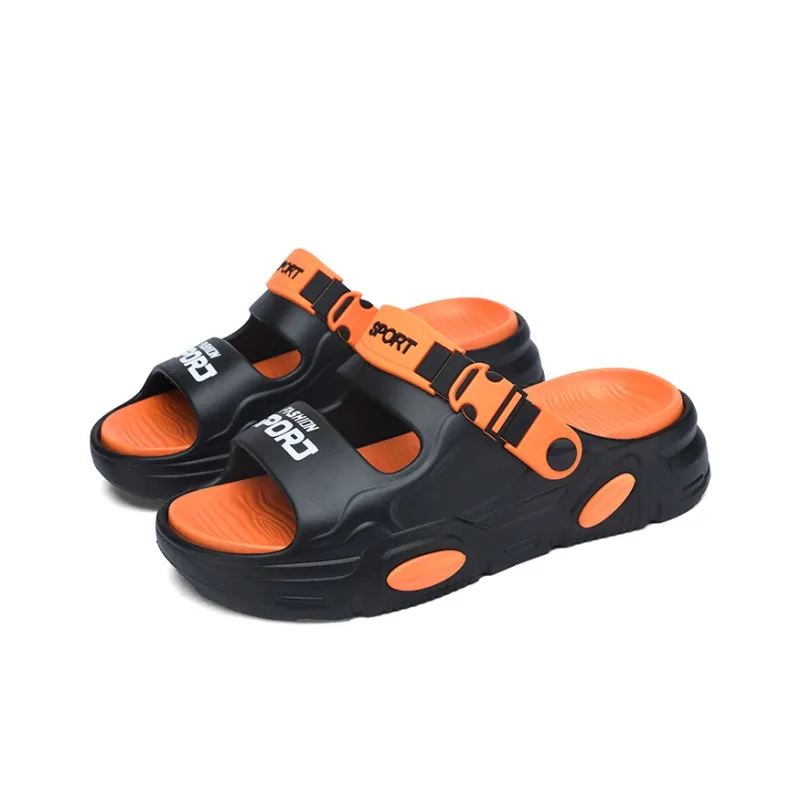 LONGDUIZHANG Slip Resistant Odor Resistant Abrasion Resistant Cushioning Slide Slippers Unisex-10