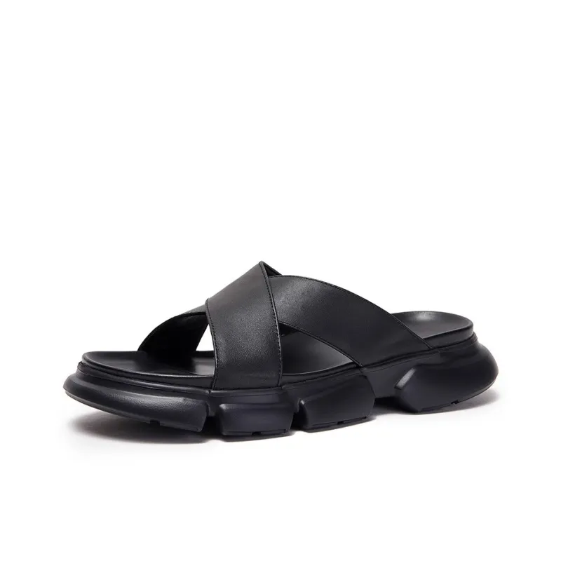 Bansley Slide Slippers Men's Black-1