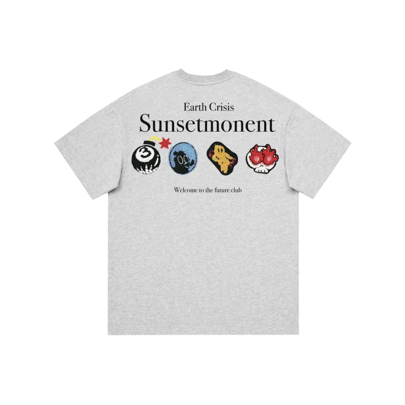 SUNSETMONENT Short Sleeved T Shirts Unisex-8