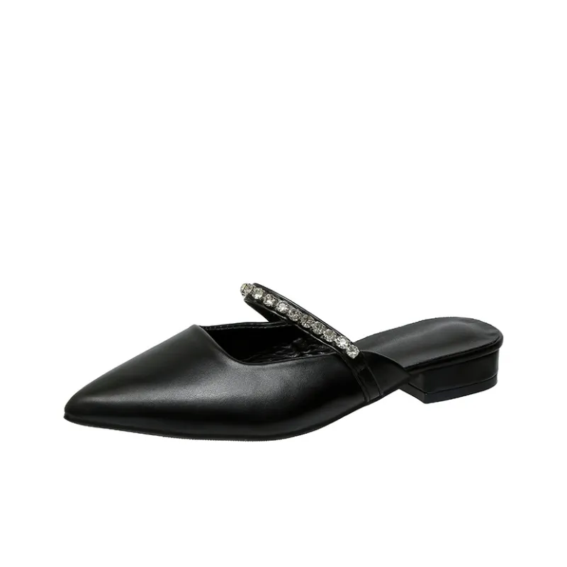 Dawei's House Rubber Sole Closed Toe Slippers Women's-5