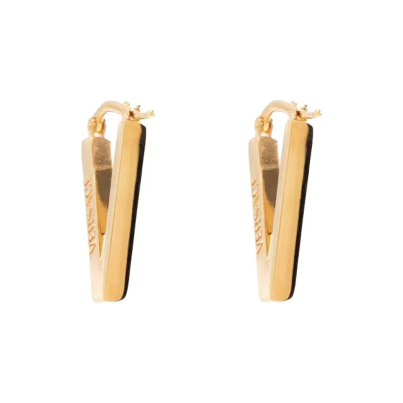 Logo-Engraved Earrings-1