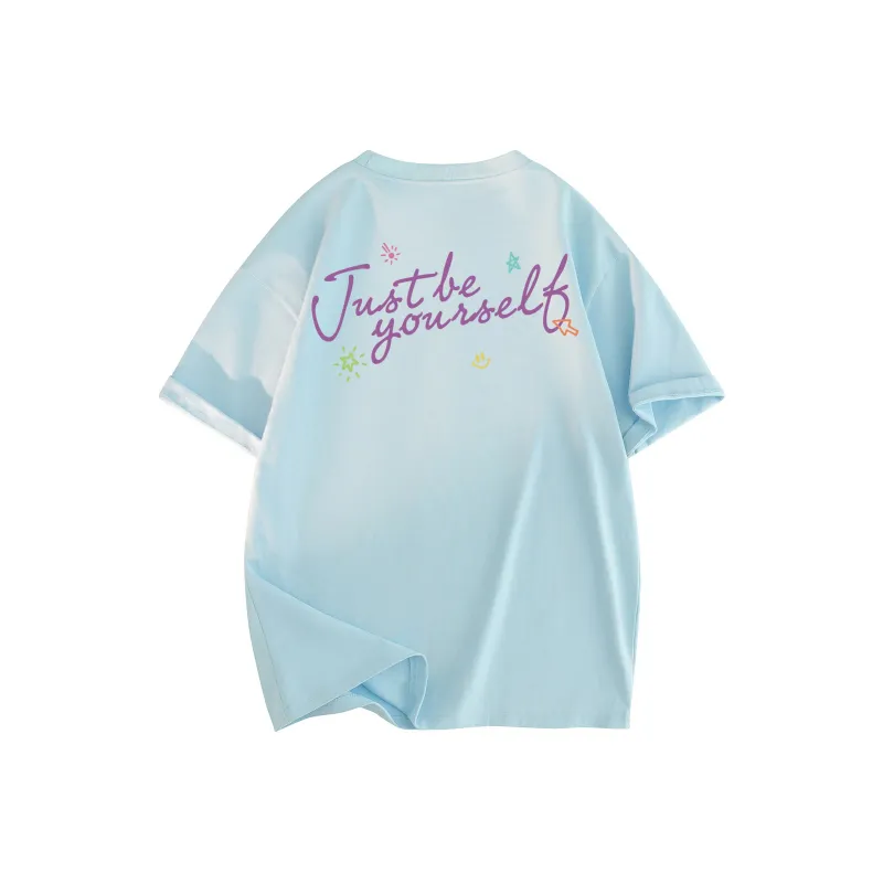 MONTVOO Drop Shoulder Sleeve T Shirt Unisex-12