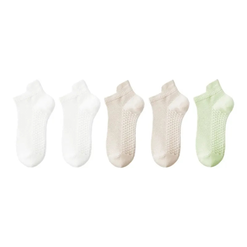 MIIOW Cool One Summer Series No Show Socks Women's 5 Pack-6