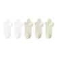5 Pack[2 White+Khaki+1 Green]