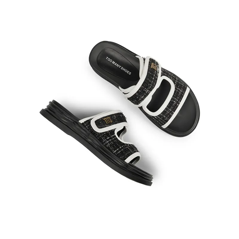 TOOMANYSHOES Slide Slippers Women's-3