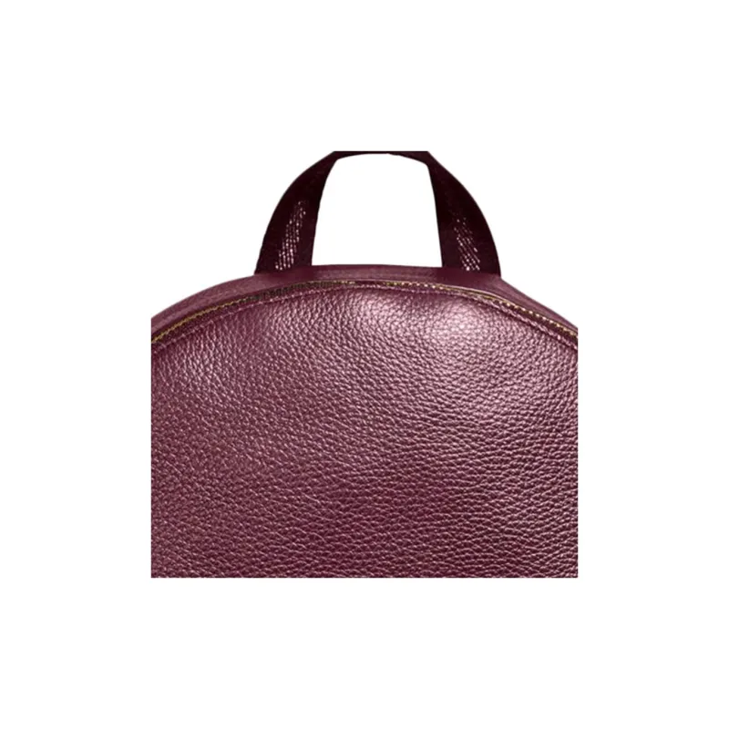 COACH Charlie Cow Leather Backpack Tubas Women's Burgundy-1
