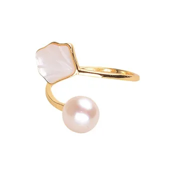 Andaozi Pearl Rings Women's