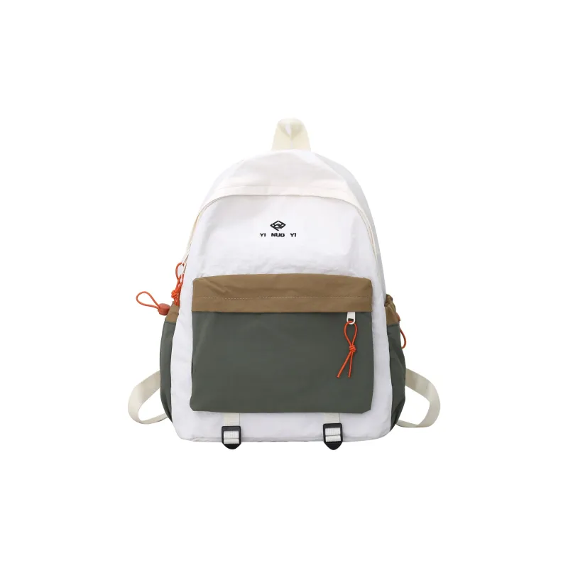 Kewuku Nylon Backpack Unisex Multicolor-8