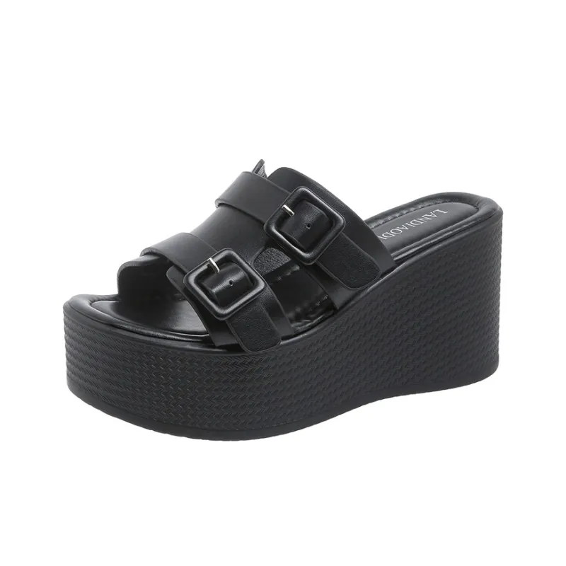 Dawei's House Rubber Sole Odor Resistant, Abrasion Resistant, Quick Dry Slide Slippers Women's-6