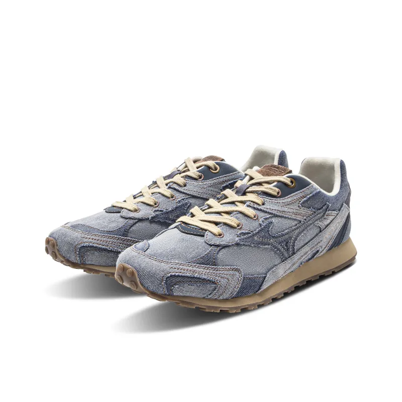 Mizuno LG 60S Low Top Casual Shoes Unisex Denim Blue-2