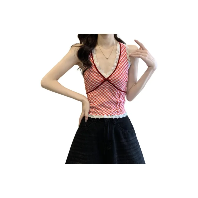 Mu Xiao Xin Camisoles Women's-17