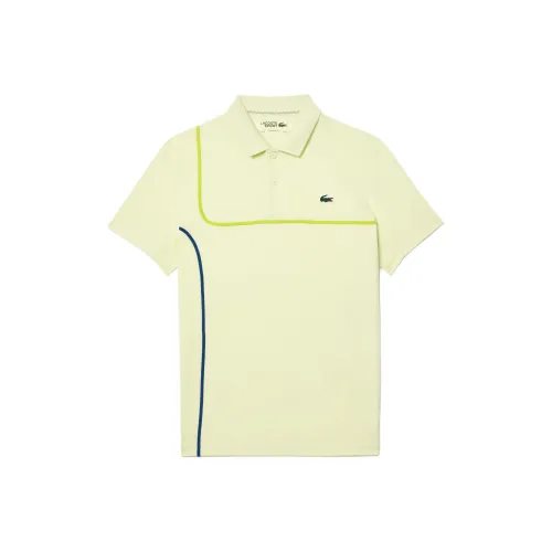 LACOSTE Polo Shirt Men's Yellow