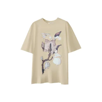 AMII Drop Shoulder Sleeve T Shirt Women's