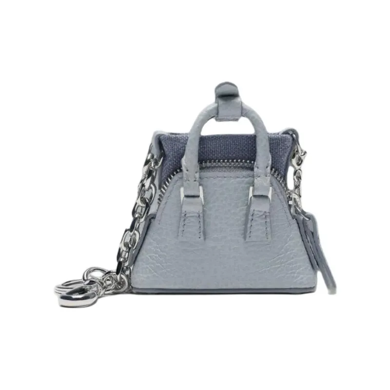Maison Margiela 5AC Calfskin Keychain Bag Accessory Women's Blue-2