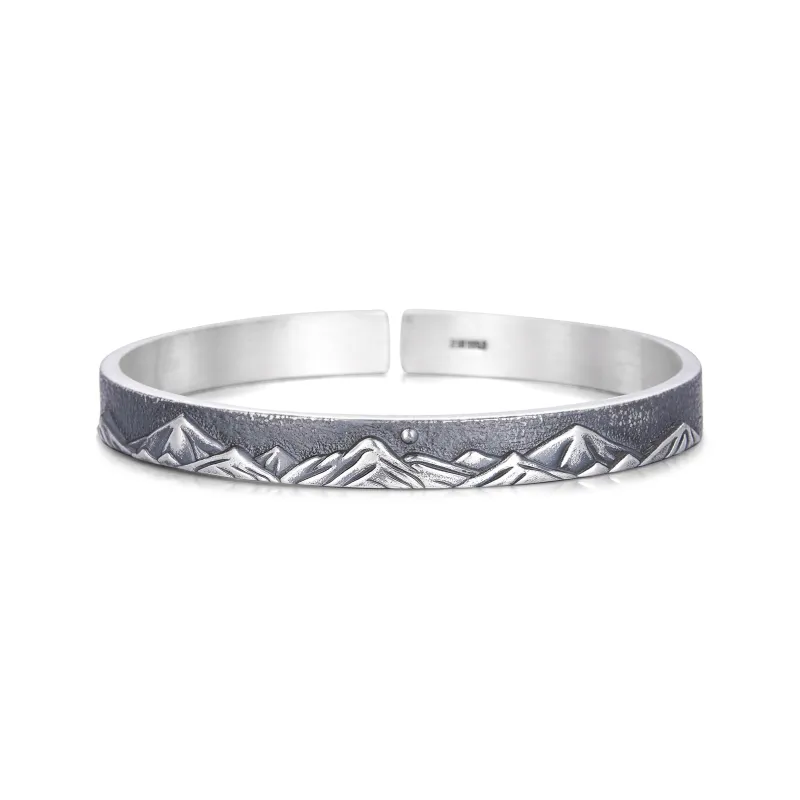 DH7 999 Fine Silver Bangles Unisex-4