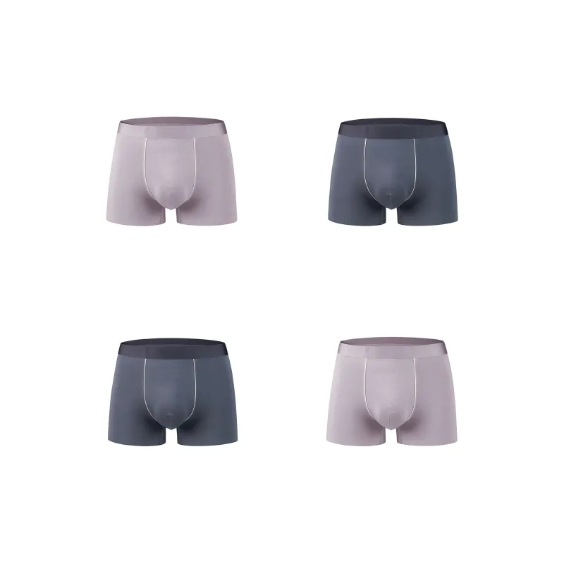 LUYOUYE Underpants Men's 4 Pack-12