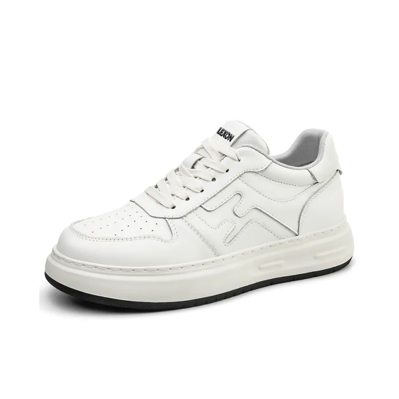 LEXON Abrasion Resistant Height Increasing Breathable Low Top Skateboard Shoes Men's-5