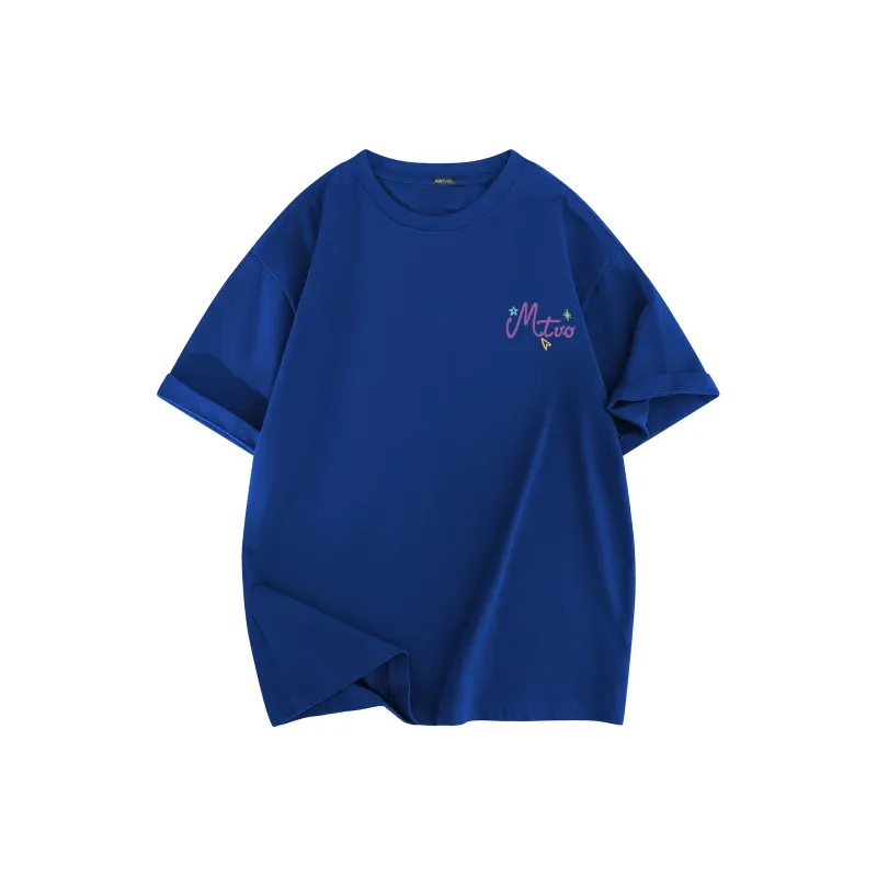 MONTVOO Drop Shoulder Sleeve T Shirt Unisex-19