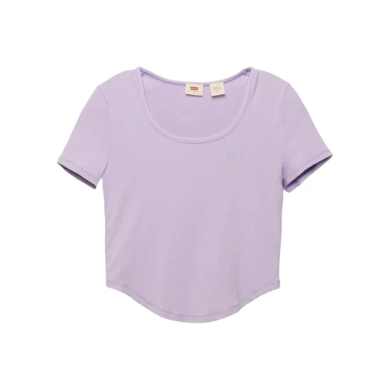 Levis T Shirts Women's Light Purple-0