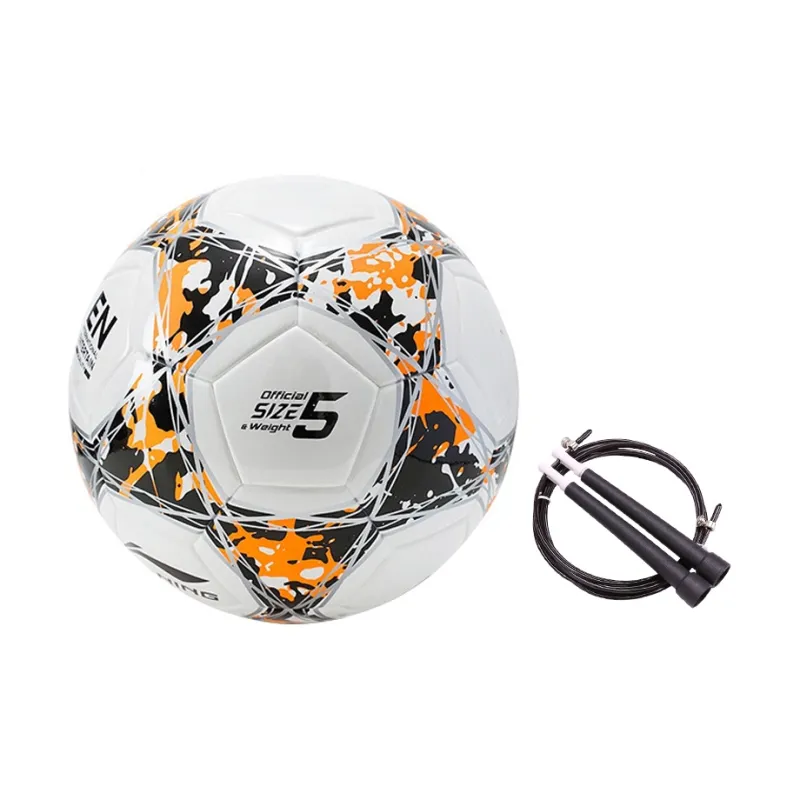 LiNing Size 5 Soccer TPU Seamless Thermal bonding Unisex Multicolor-13
