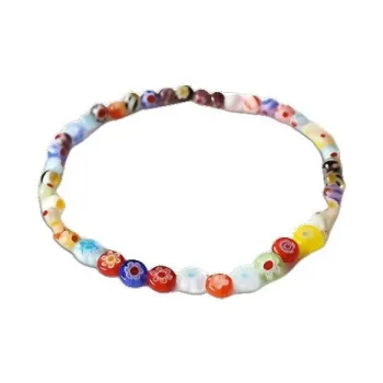 Datang Guoding Colored Glaze Jade Bracelets Women's
