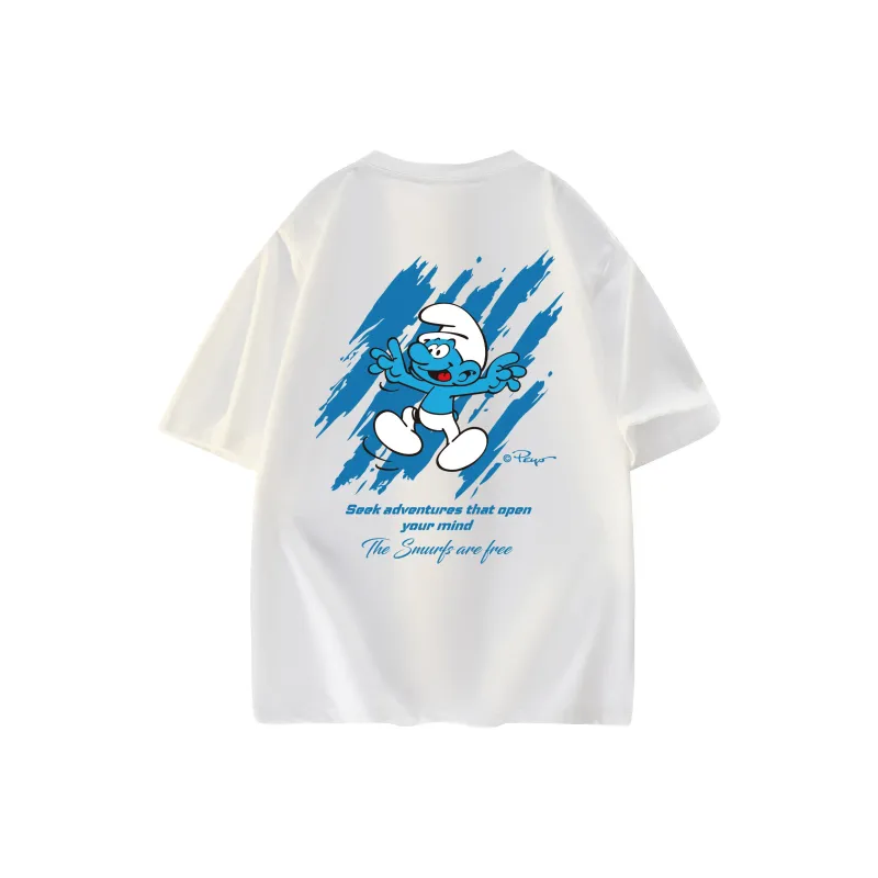 The Smurfs T Shirts Unisex-4