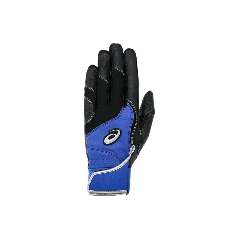 Asics NEOREVIVE Baseball Gloves Batter's Glove Leather Men's Blue-0