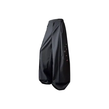 OPMO Casual Pants Unisex Black