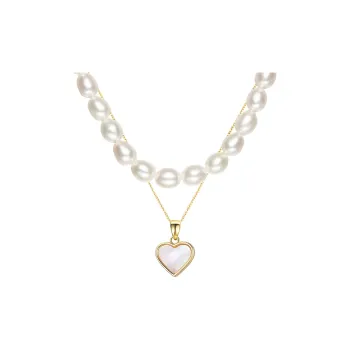 Taste The Color Pearl Necklaces Women's