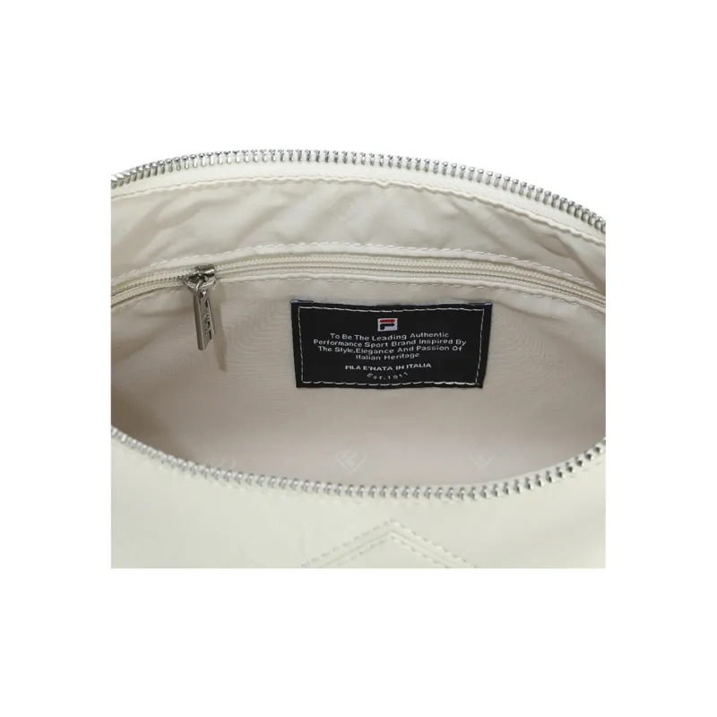FILA PU Crossbody Bag Women's Cloud White-3