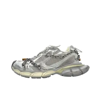 Balenciaga 3XL Low Top Chunky Sneakers Men's Gray