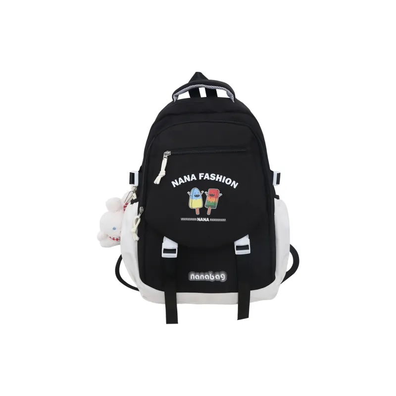 Yalu Nylon Backpack Unisex Multicolor-0
