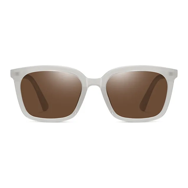 AAJF TR/Memory Plastic Metal Square Sunglasses Unisex-11