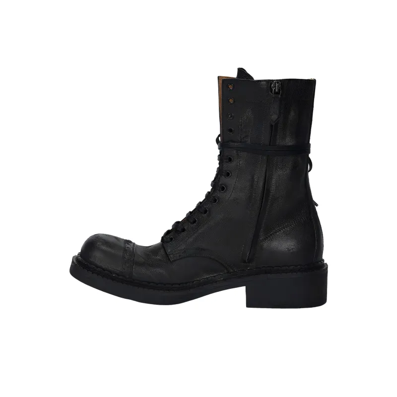 MIU MIU FW24 New Year Collection Ankle Boots Women's Black-0