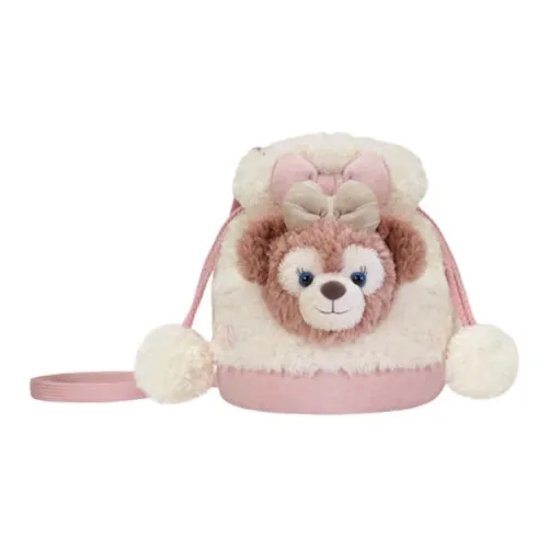 Disney Fabric Shoulder Bag Regular Women's White & Pink