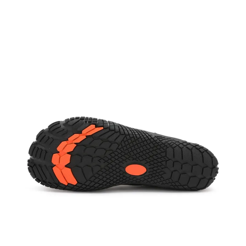 TELENT Odor Resistant Quick Dry Lightweight River Trekking Shoes Unisex Black-4