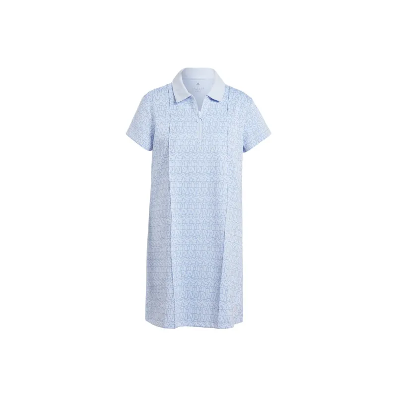 Adidas Short-Sleeved Dresses Women's Blue-0
