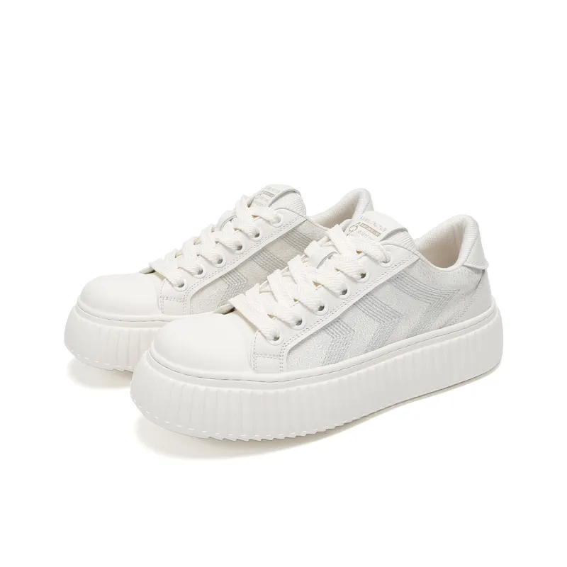 Kemaron Low Top Skateboard Shoes Unisex White-10