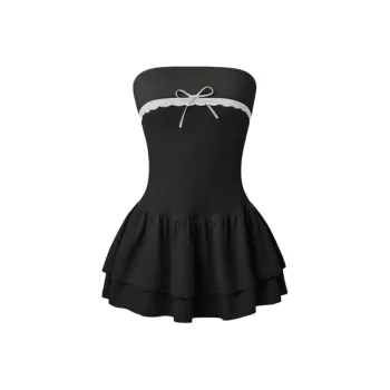 OZVO Sleeveless Dresses Women's Black